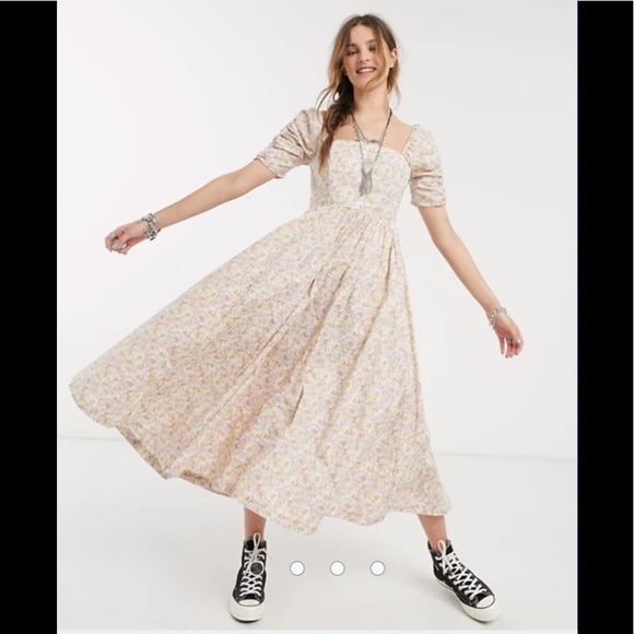 Robe Free People 'She's A Dream' - Imprimé Floral - Taille 12 - Neuve Avec étiquettes - Style Boho